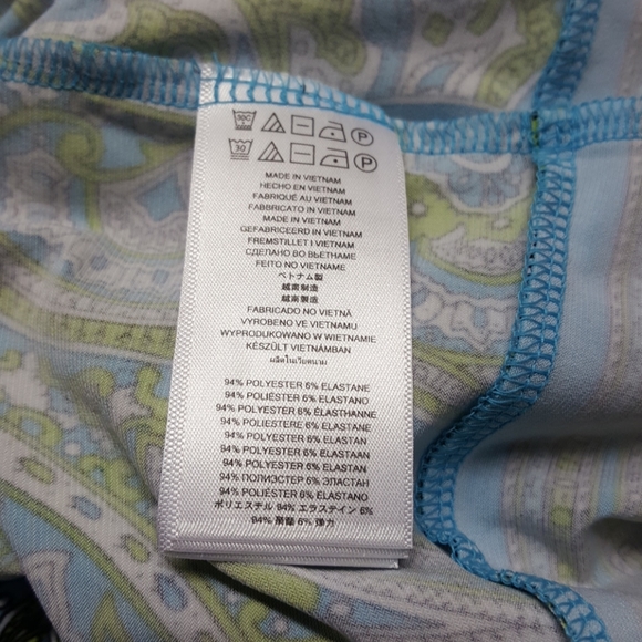 New Michael Kors Paisley 3/4 Sleeve Dress NWT - Picture 8 of 8